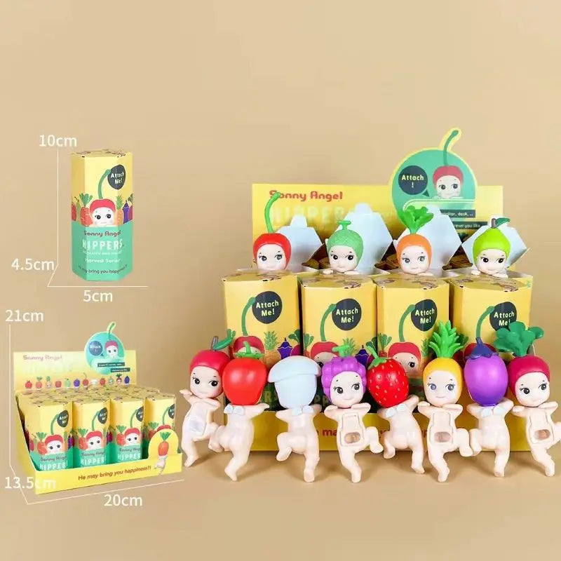 Sonny Angel Multiple series Blind Box 20th Anniversary Hippies Review Anime Character Doll Surprise Blind Box Fans Kids Gift Toy