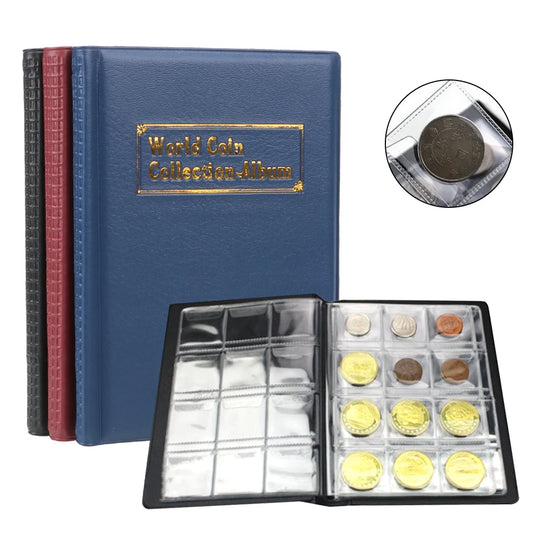 Multi-kinetic Coin Collection Gifts PVC Coins Collection Book  For Collector

 Coin Collectors Coin Album