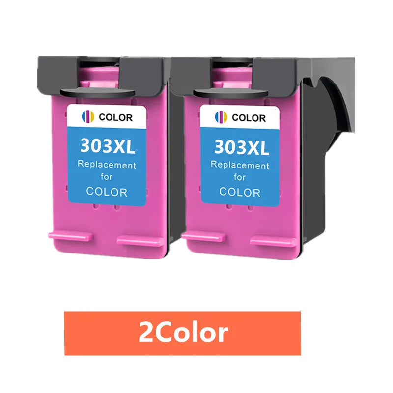 303XL Compatible Ink Cartridge for HP303 Replacement For HP 303 xl Envy Photo 6220 6230 6232 6234 7130 7134 7830 Printer