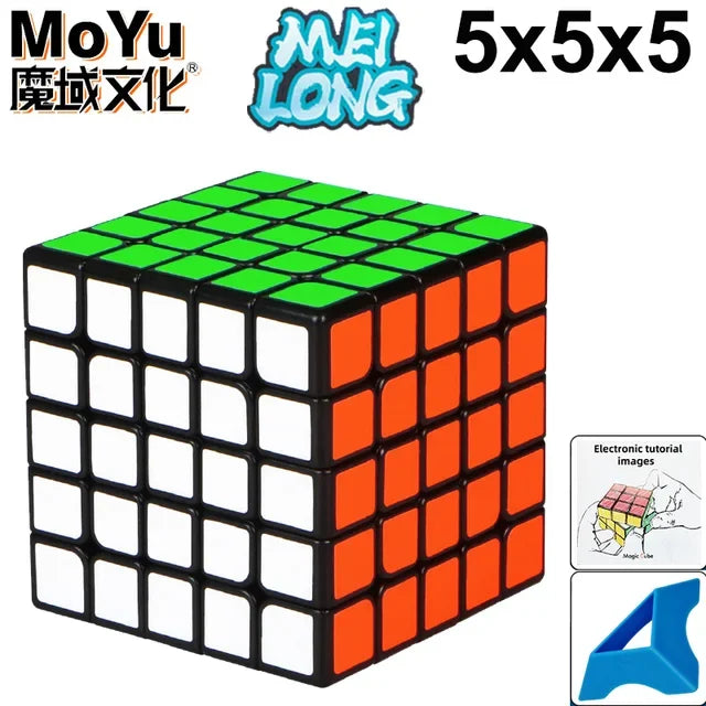 MoYu Meilong Series Magic Cube 3x3 2x2 4x4 5x5 Professional Special 3×3 Speed Puzzle Children's Toy 3x3x3 Original Cubo Magico