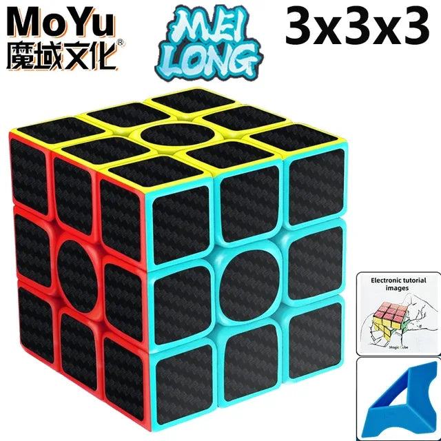 MoYu Meilong Series Magic Cube 3x3 2x2 4x4 5x5 Professional Special 3×3 Speed Puzzle Children's Toy 3x3x3 Original Cubo Magico