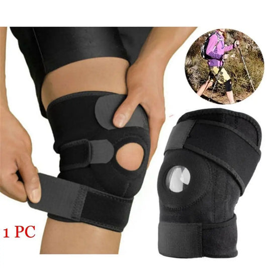 Hot Adjustable Hiking Sports Keep Warm Knee Support Wrap Brace Arthritis Prevent Patella Protector