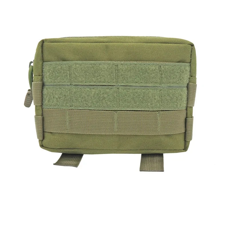 Molle Utility EDC Waist Bag Tactical Pouch Medical First Aid Bag Belt Pouch Outdoor Sports Hunting Bag