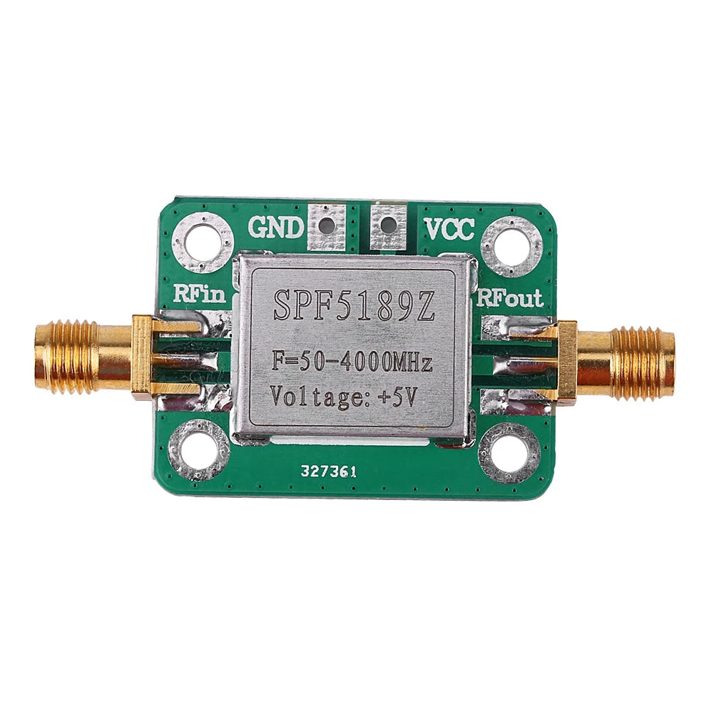 RF Amplifier LNA 50-4000MHz SPF5189 RF Amplifier Receiver For FM HF VHF / UHF Ham Radio