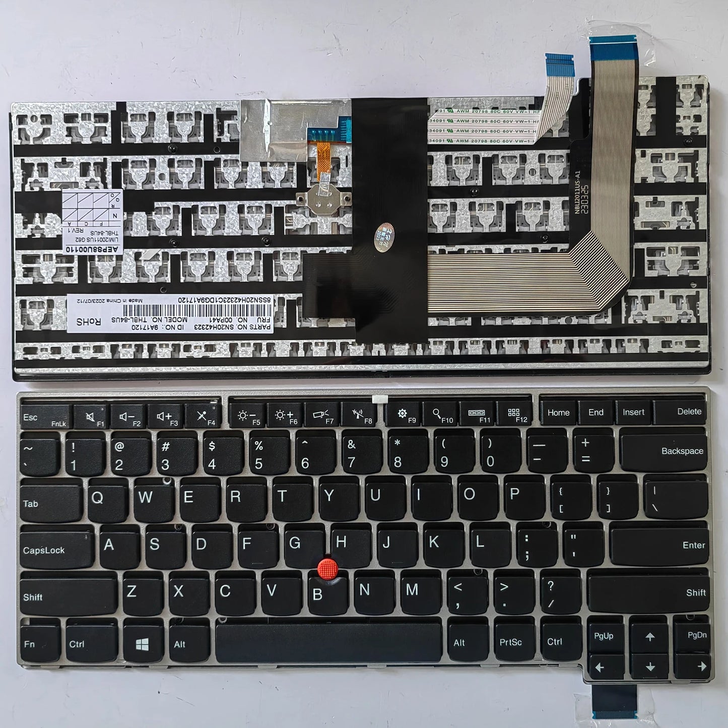 US Laptop Keyboard for Lenovo Thinkpad Thinkpad 13 2nd (20J1-20J2) New S2(2nd Gen 20J3) T460S T470S TP00081A/B/S