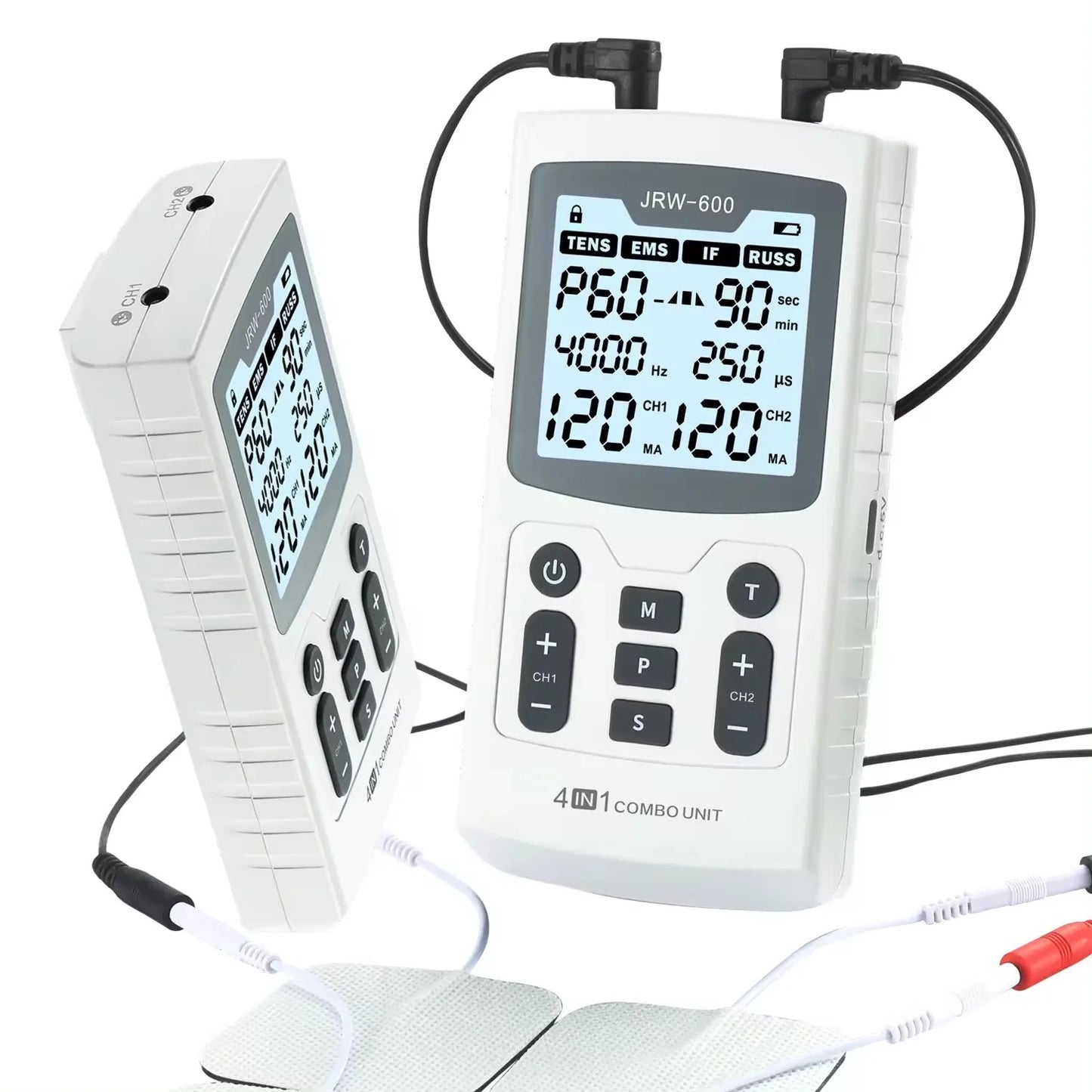 Electric Muscle Therapy Stimulator High-Frequency Interferential Physiotherapy Device  IFT RUSS TENS EMS Adjustable Body Massage