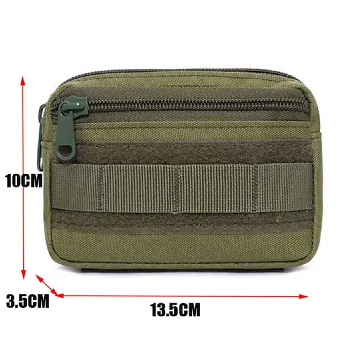 Double Layer EDC Bag Men's Molle Belt Nylon Hip Bag Waist Bag Camping Hunting Accessories Multi-Function Bag