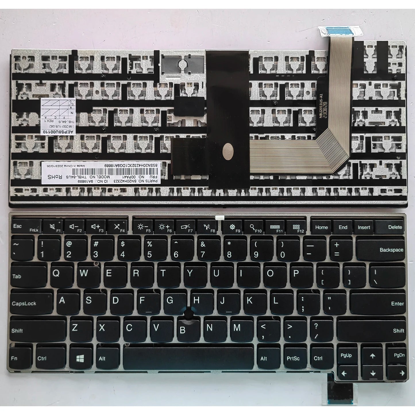 US Laptop Keyboard for Lenovo Thinkpad Thinkpad 13 2nd (20J1-20J2) New S2(2nd Gen 20J3) T460S T470S TP00081A/B/S