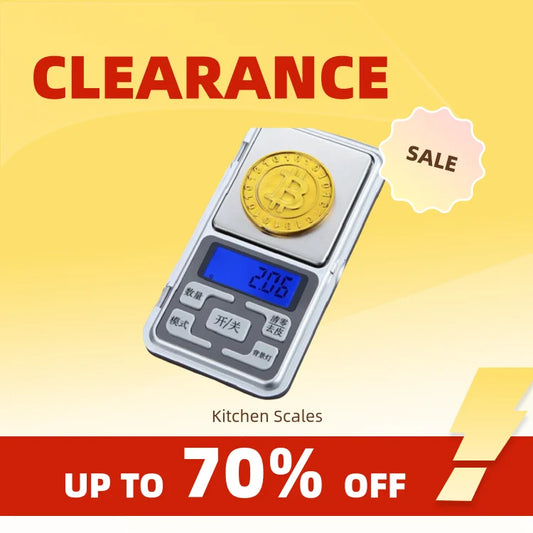 Clearance_Household Kitchen High-Precision Portable Handheld Electronic Weighing Jewelry Scale_Continuous updates