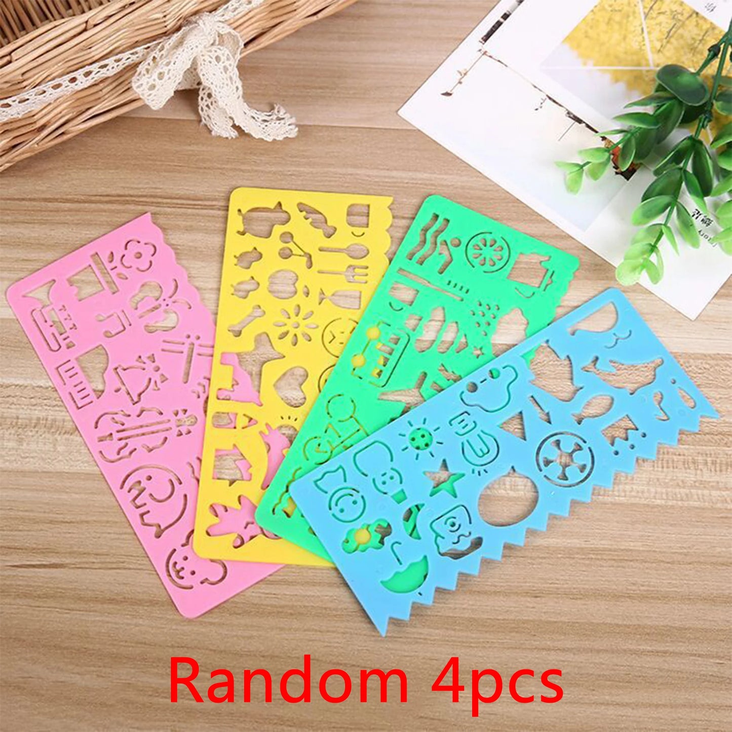 100Pcs Dazzling Scratch Painting Parent Child Interactive Toys Note Cards Handmade Painting