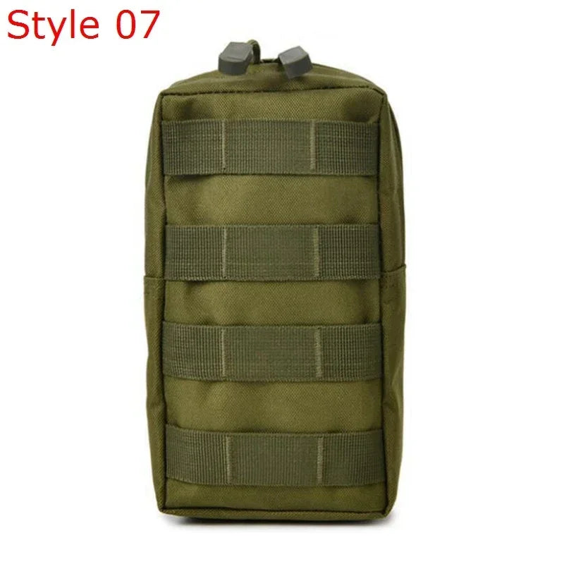 Molle waist bag, men's mobile phone bag, camping EDC bag