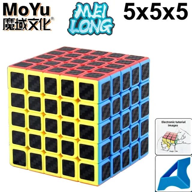 MoYu Meilong Series Magic Cube 3x3 2x2 4x4 5x5 Professional Special 3×3 Speed Puzzle Children's Toy 3x3x3 Original Cubo Magico