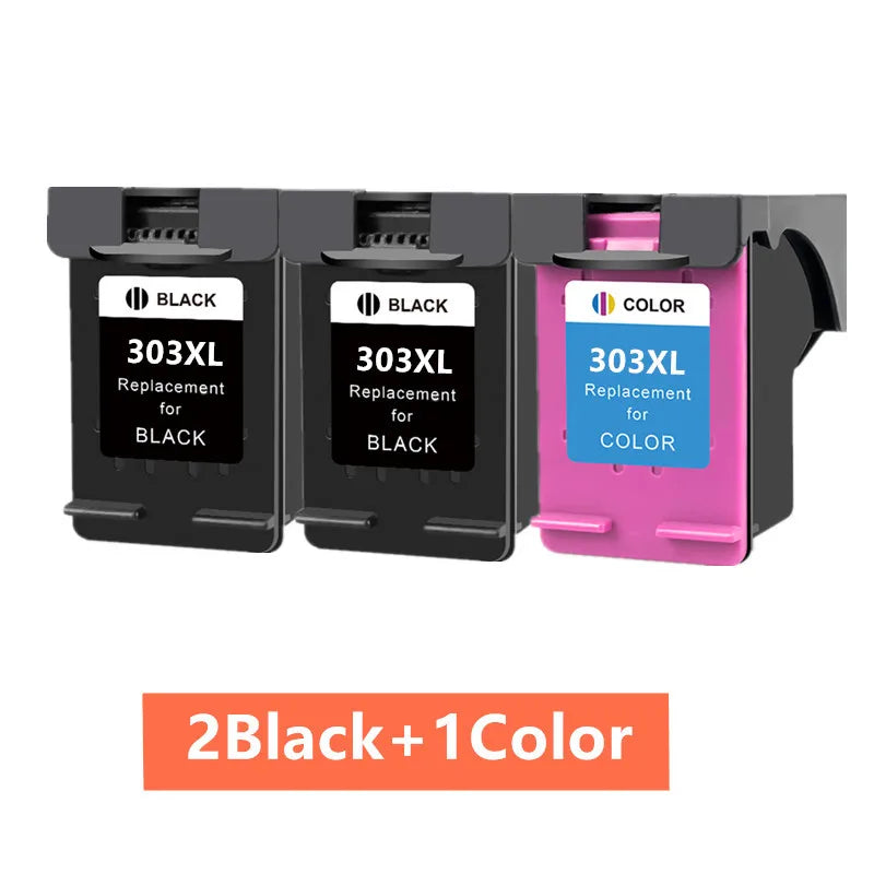 303XL Compatible Ink Cartridge for HP303 Replacement For HP 303 xl Envy Photo 6220 6230 6232 6234 7130 7134 7830 Printer