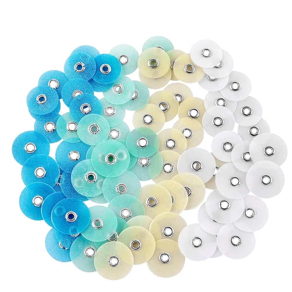 40/80Pcs Dental Polishing Discs for Teeth Whitening & Contouring