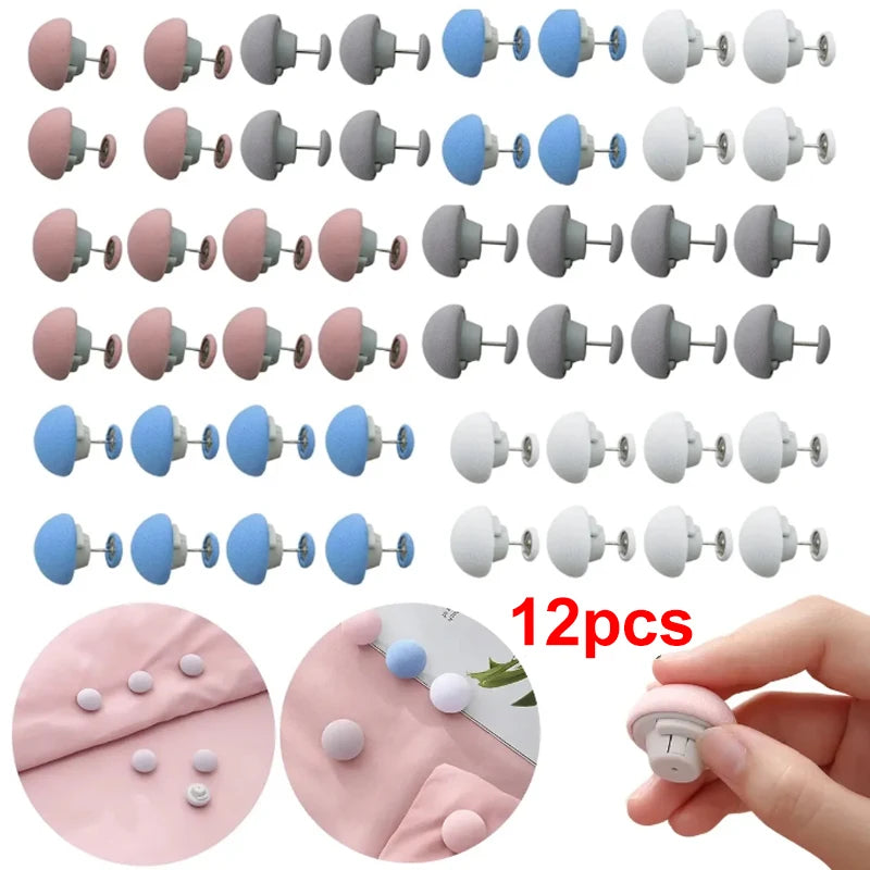 12/8/4PCS Quilt Holder Bed Sheet Anti Slip Fixing Buckle Cotton Quilt Corner Anti Running Cover Invisible Nail Bed Accessories