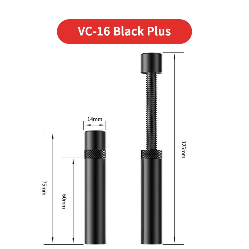 TEUCER VC-16 Graphics Card GPU Holder Vertical Telescopic Rotating Stand Magnetic Bracket Video Card Holder