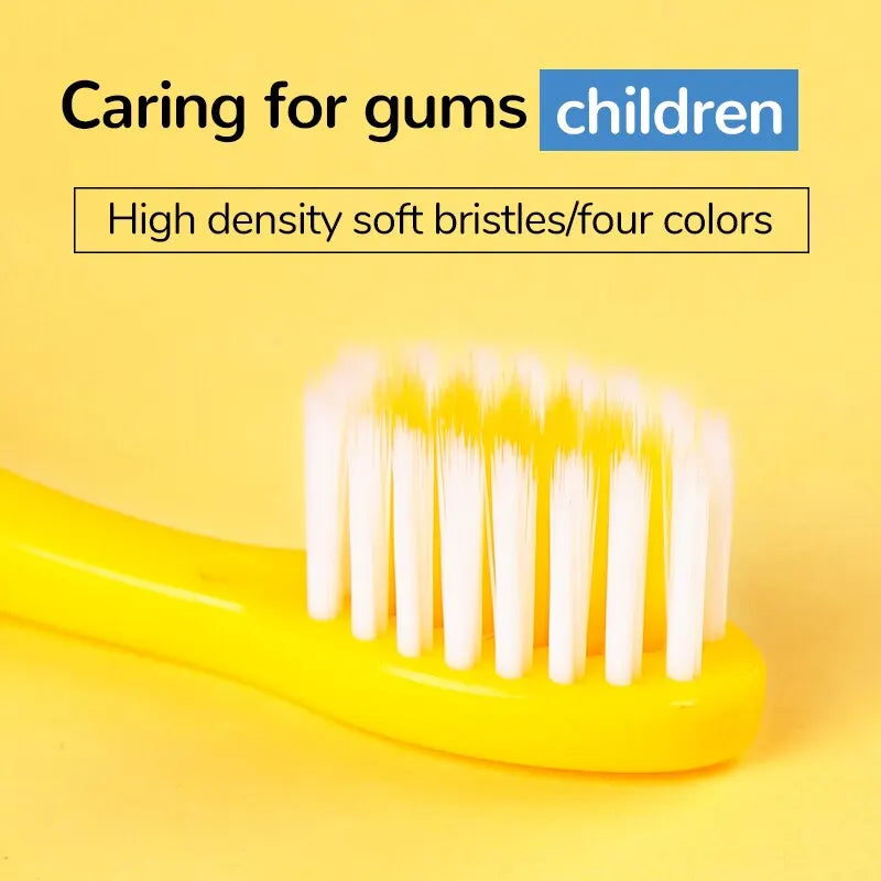 Children's Soft Bristle Toothbrush, Bucket Pack of 8 Pieces, 2-12 Year Old Baby Toothbrush, Change Period Toothbrush for Kids