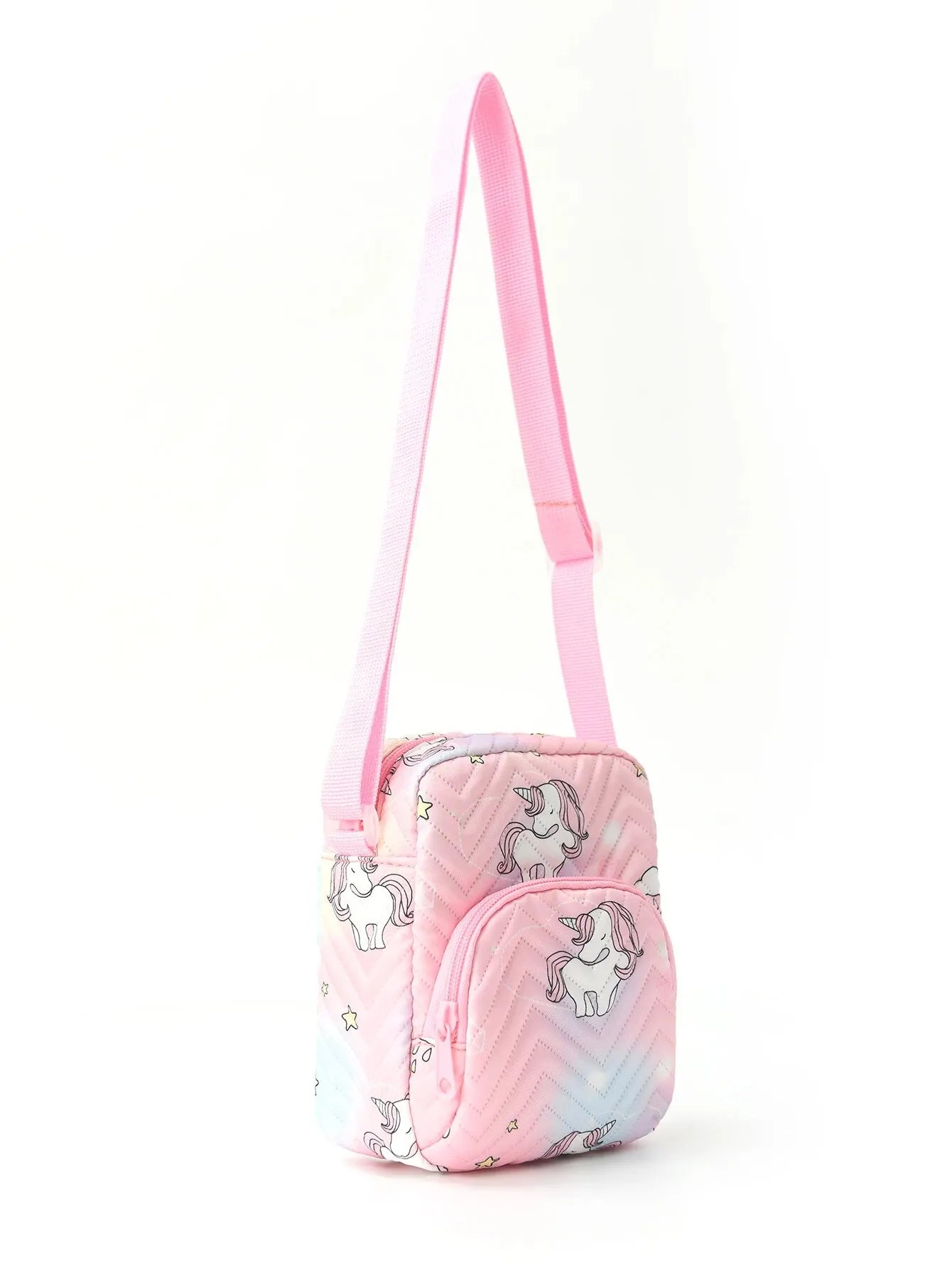 1pc Cute Cartoon Unicorn Print Children'S Backpack, Suitable For Girls, Students, Outdoor Travel, School, Holiday Gifts