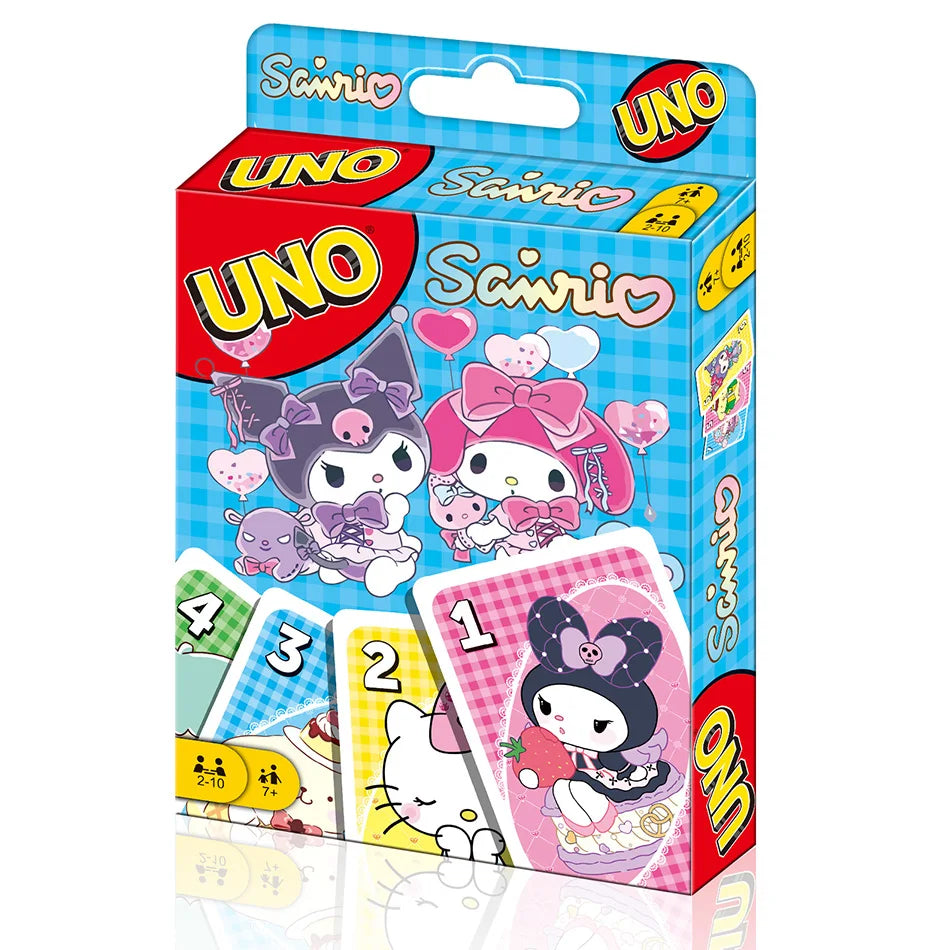 UNO FLIP! Pokemon Board Game Anime Cartoon Pikachu Figure Pattern Family Funny Entertainment uno Cards Games Christmas Gifts