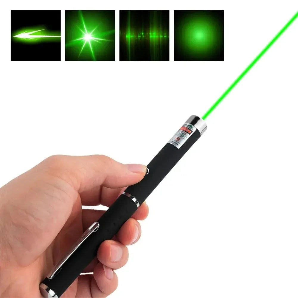 Green Light Single-Point Pointer Pointer Pen Green Laser Flashlight Laser Light Guide Finger Star Sales Pen