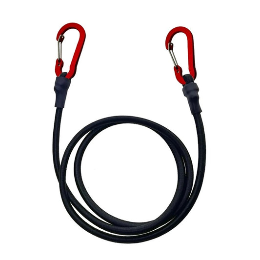 Heavy Duty Bungee Cord Elastic Tie Strap String Carabiner Hooks Kayak Cycling Luggage Packing Ropes Camping  Accessories