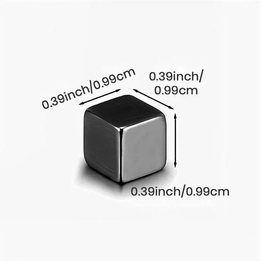 Strong Neodymium Magnets, Square Rare Earth Magnets Heavy Duty for Crafts Fridge, Whiteboard, Office, Dry Erase Board