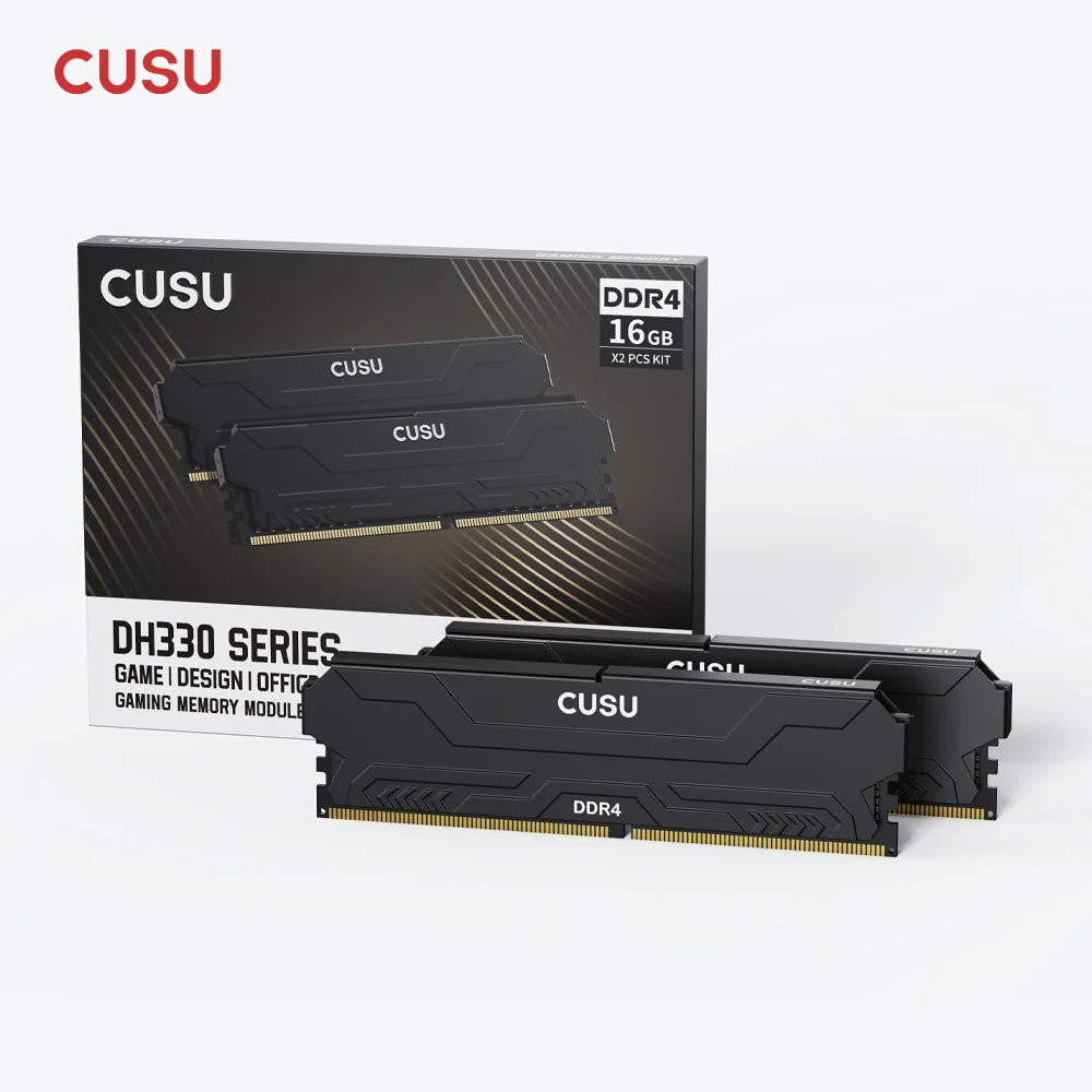 CUSU Memoria Ram DDR4 8gb 16gb 3200mhz 3600mhz DDR4 Desktop Memory 288pin Udimm XMP2.0 Heatsink for Motherboard