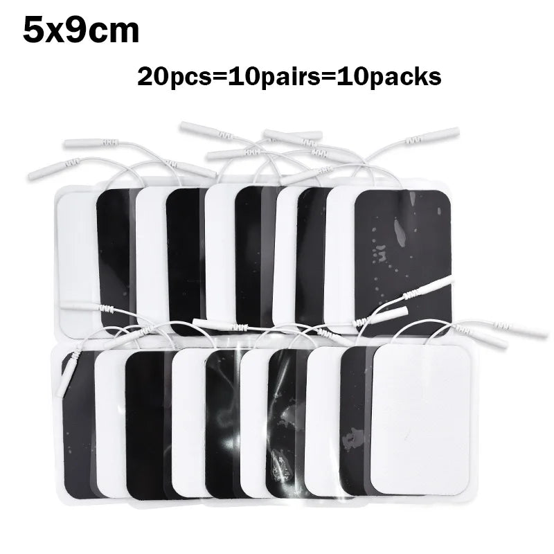 100/50/30/20P TENS EMS Electrode Pads Gel Patch For Electrode Stickers Electrodes Physiotherapy Massager Nerve Muscle Stimulator