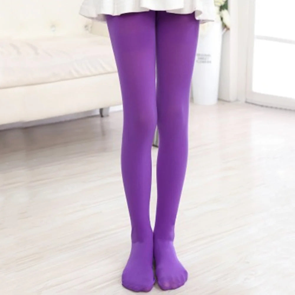 Ballet Dance Tight Halloween Girls Footed Tights Soft Girls Stockings Good Elasticity School Uniform Tights Tights for Girls