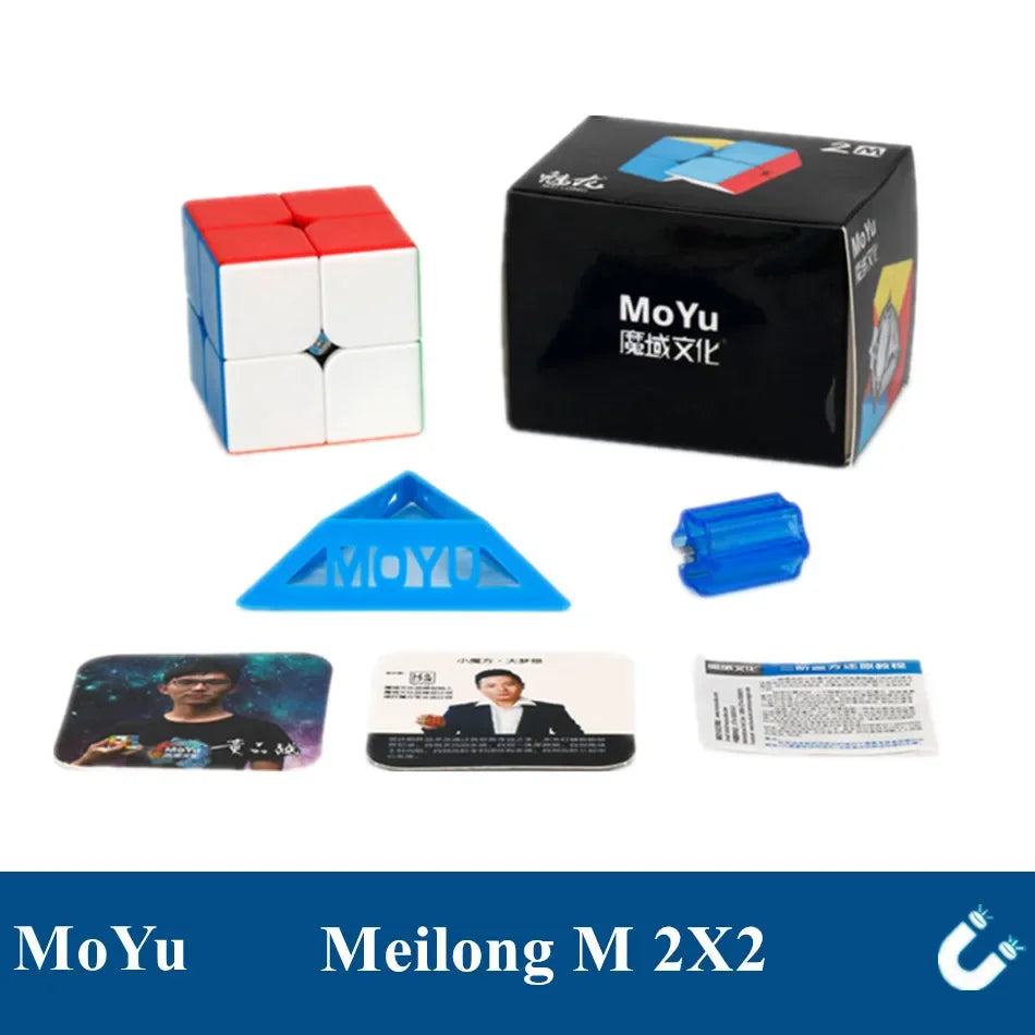 MoYu Meilong Series Magic Cube 3x3 2x2 4x4 5x5 Professional Special 3×3 Speed Puzzle Children's Toy 3x3x3 Original Cubo Magico