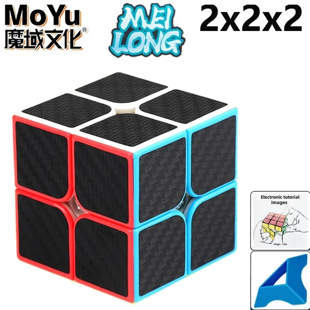 MoYu Meilong Series Magic Cube 3x3 2x2 4x4 5x5 Professional Special 3×3 Speed Puzzle Children's Toy 3x3x3 Original Cubo Magico