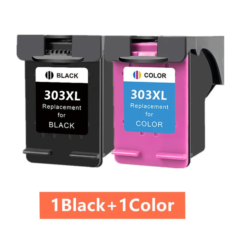 303XL Compatible Ink Cartridge for HP303 Replacement For HP 303 xl Envy Photo 6220 6230 6232 6234 7130 7134 7830 Printer