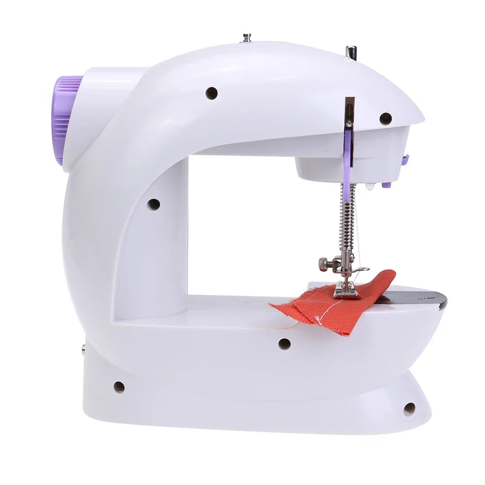 Small portable electric sewing machine, household mobile fully automatic beginner's small desktop multifunctional locksmith