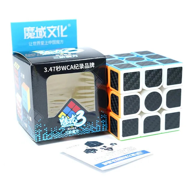 [ECube] Moyu Cubing Classroom Meilong 3/3C 3x3 Magic Stickerless 3 Layers Speed Magic Cube Professional Puzzle Toys for Children