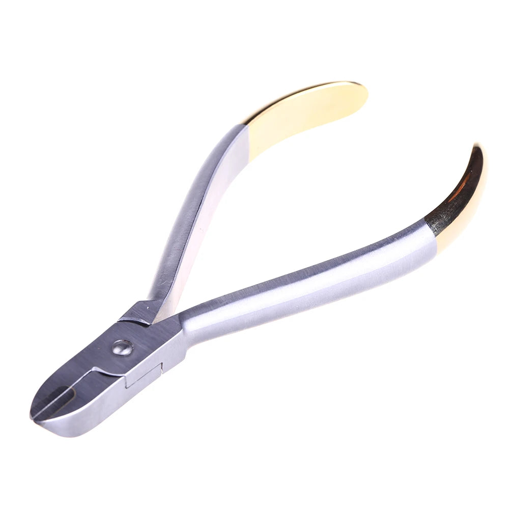 Dentistry Ligature Cutting Pliers For Orthodontic Wires and Rubber Bands Stainless Steel Dentist Thin Wire Cut Pliers Instrument