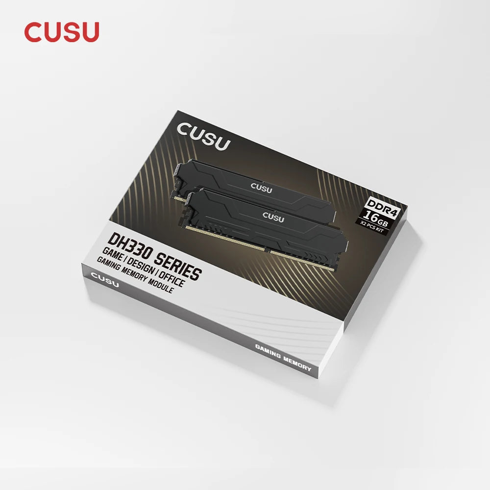 CUSU Memoria Ram DDR4 8gb 16gb 3200mhz 3600mhz DDR4 Desktop Memory 288pin Udimm XMP2.0 Heatsink for Motherboard