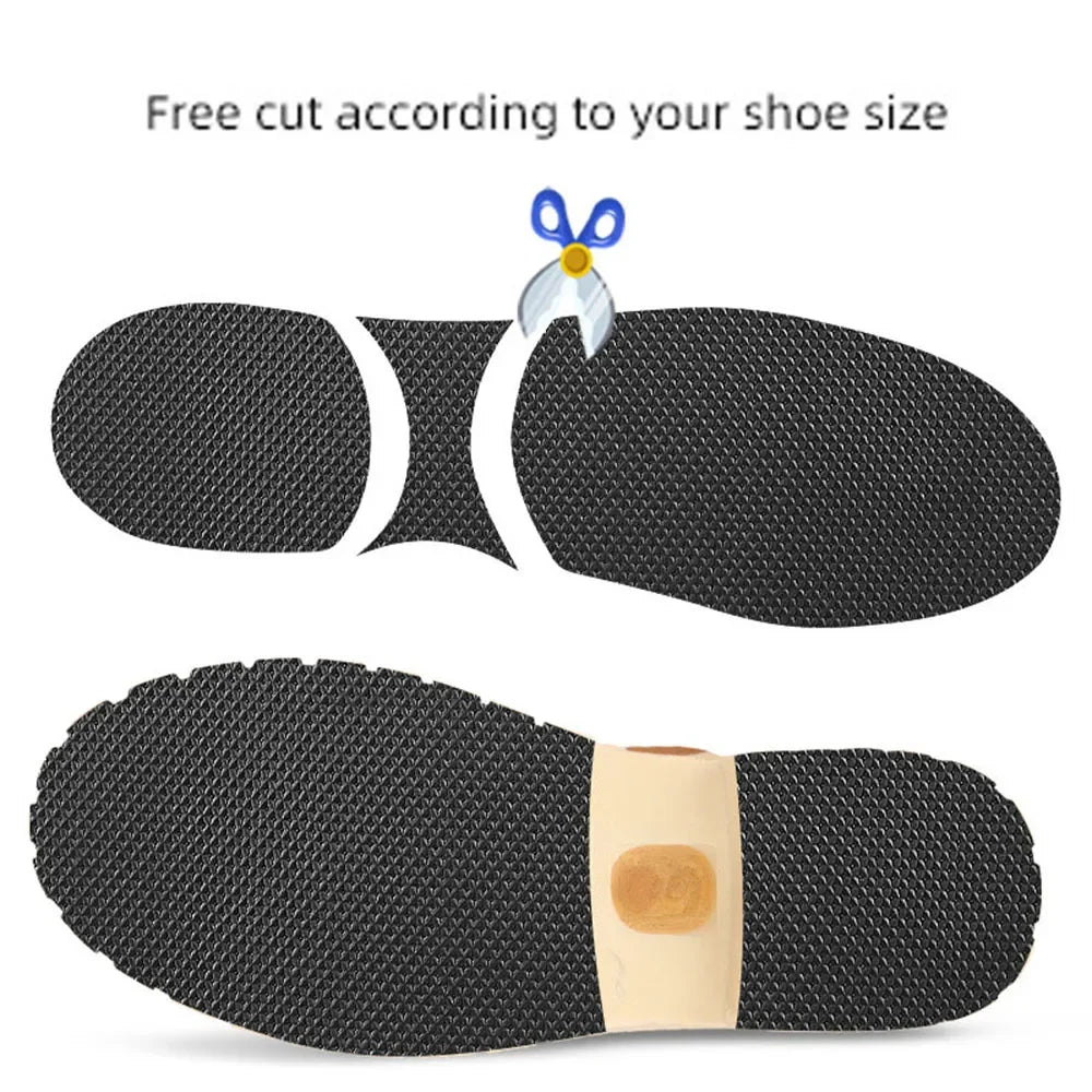 No-adhesive Anti-slip Sole Stickers Mute Cushion Insoles Repair Outsole Insoles Men Women Shoes Wearable Pads Shoe Accessories