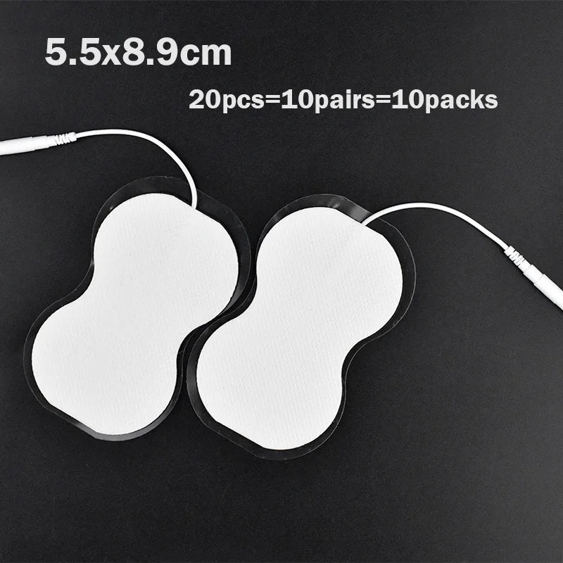 100/50/30/20P TENS EMS Electrode Pads Gel Patch For Electrode Stickers Electrodes Physiotherapy Massager Nerve Muscle Stimulator