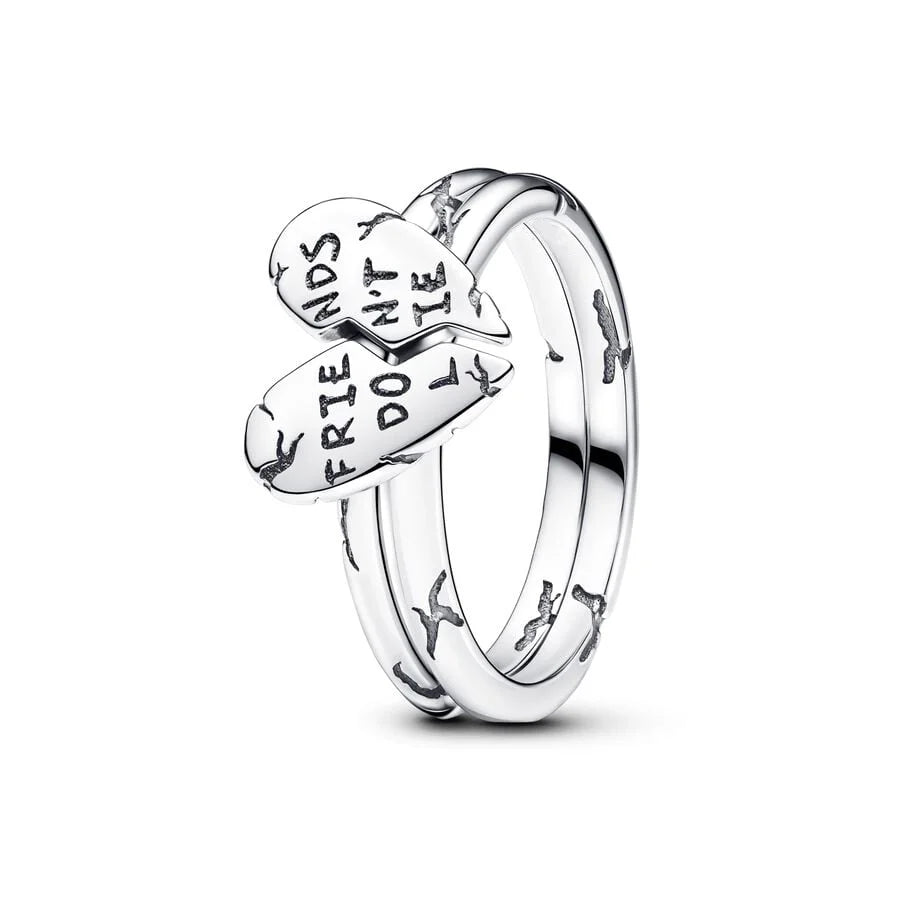 New Silver Stranger Things Hellfire Club Ring Eternity Ring Jewelry For Women Men Festival Anniversary Gift