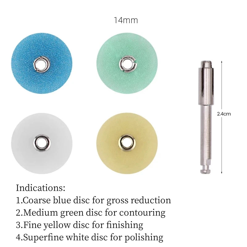 Ultra-Thin Dental Polishing Discs for Composite & Ceramic Restorations