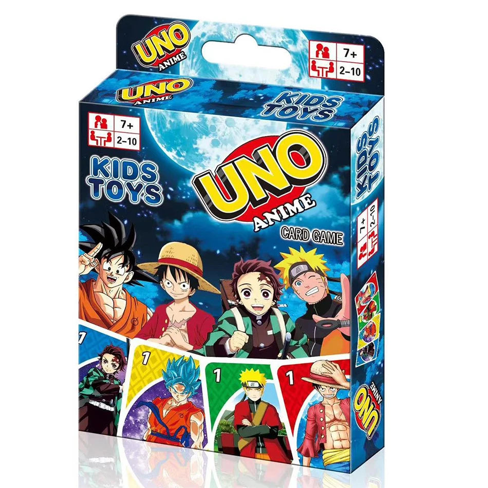 UNO FLIP! Pokemon Board Game Anime Cartoon Pikachu Figure Pattern Family Funny Entertainment uno Cards Games Christmas Gifts