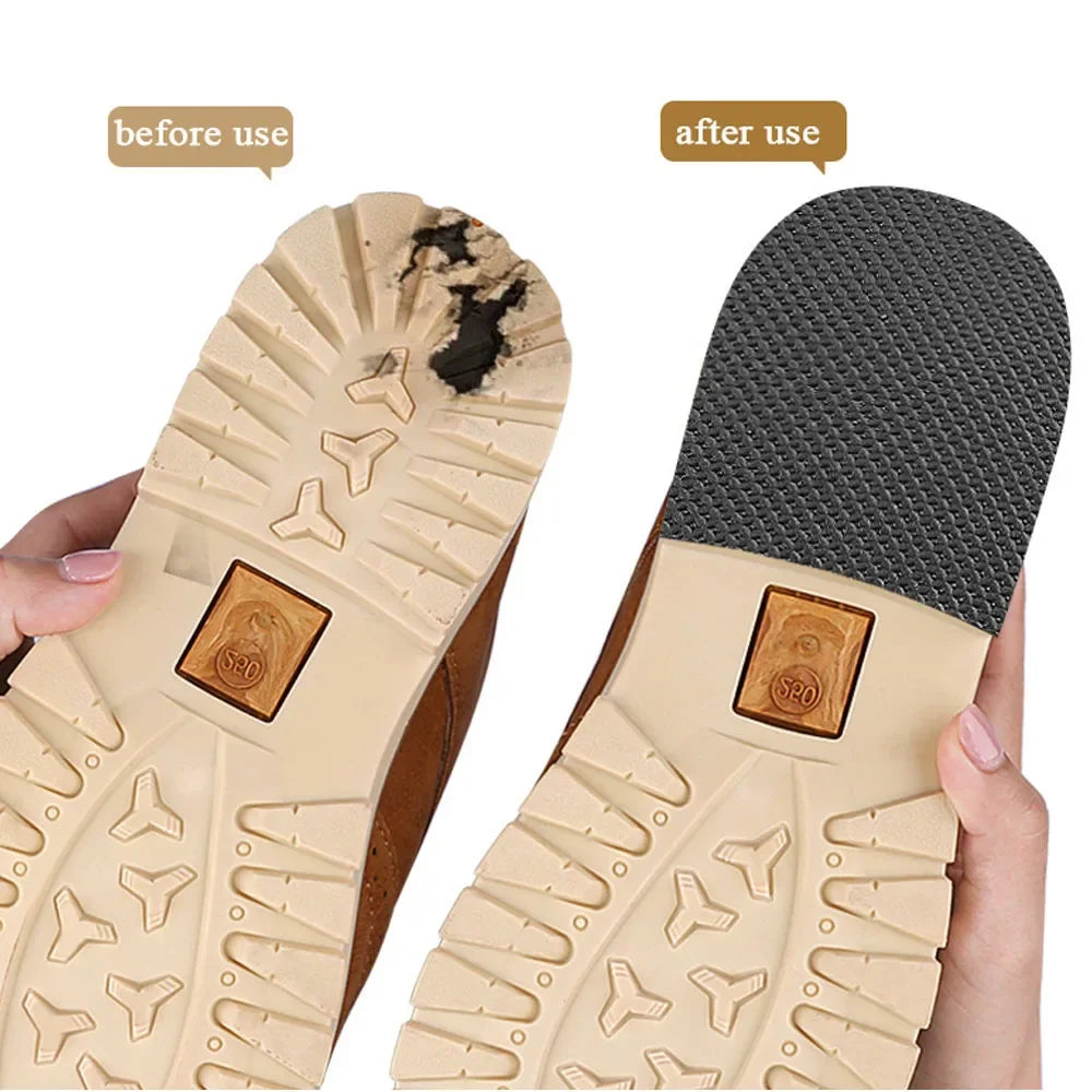 No-adhesive Anti-slip Sole Stickers Mute Cushion Insoles Repair Outsole Insoles Men Women Shoes Wearable Pads Shoe Accessories