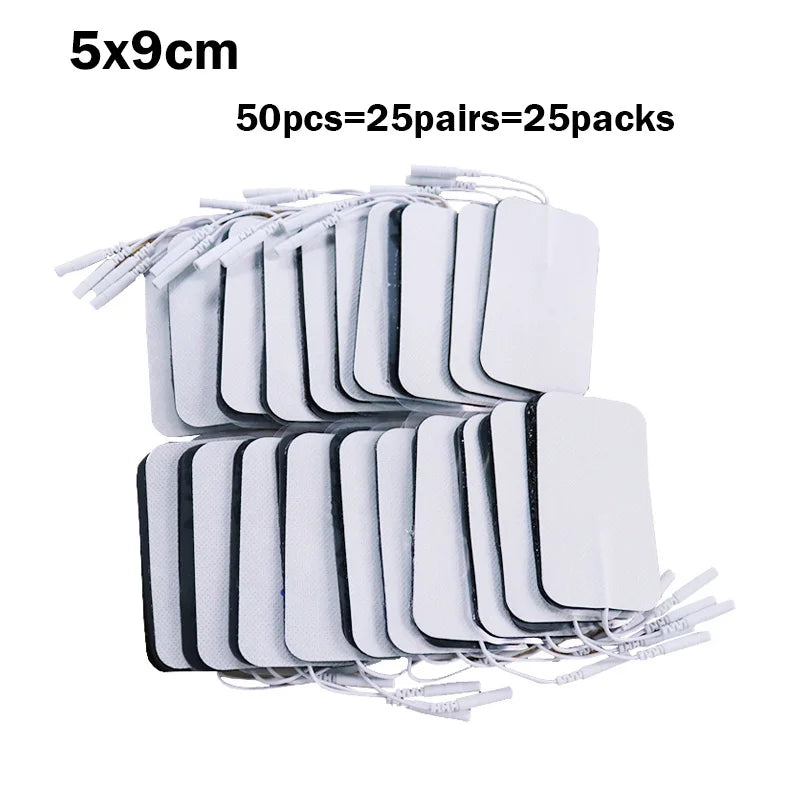 100/50/30/20P TENS EMS Electrode Pads Gel Patch For Electrode Stickers Electrodes Physiotherapy Massager Nerve Muscle Stimulator