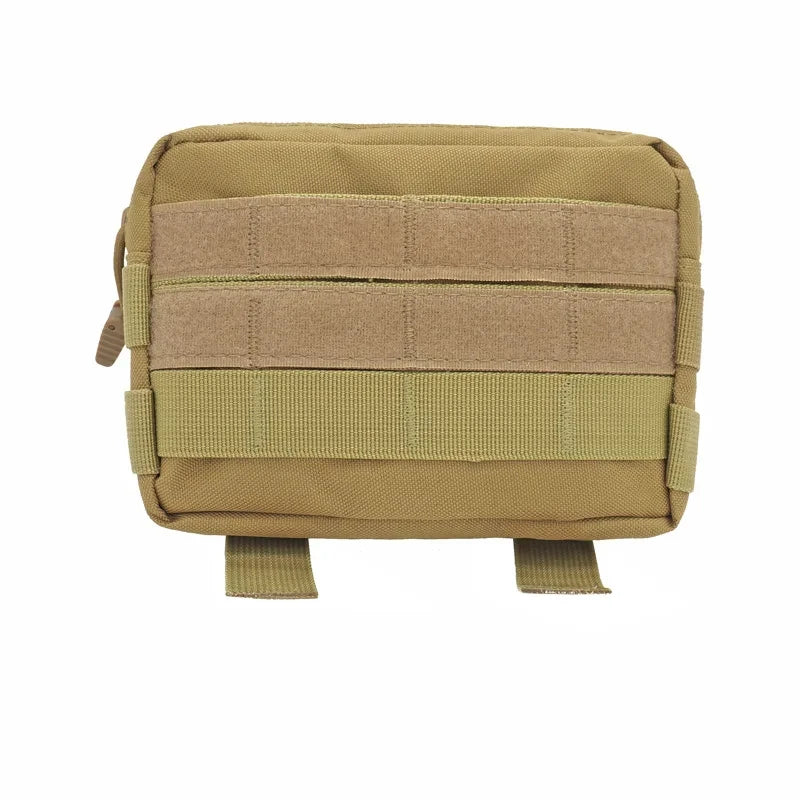 Molle Utility EDC Waist Bag Tactical Pouch Medical First Aid Bag Belt Pouch Outdoor Sports Hunting Bag