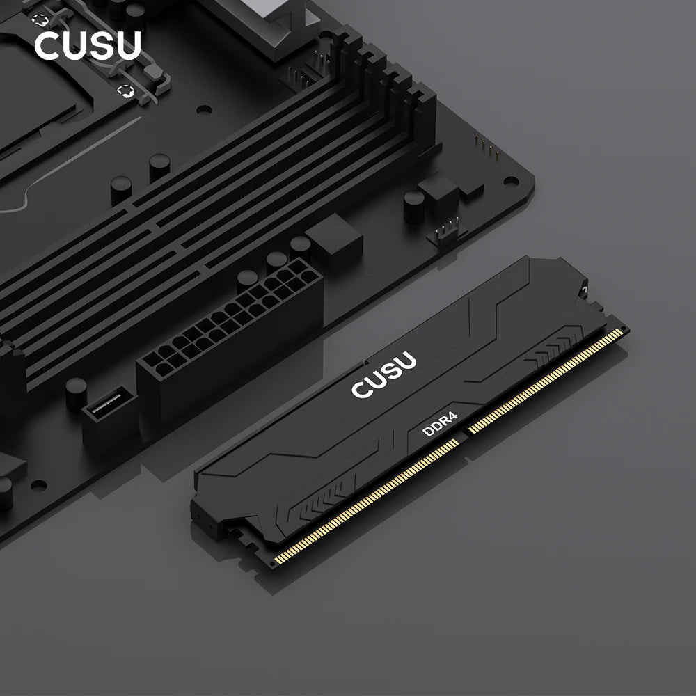 CUSU Memoria Ram DDR4 8gb 16gb 3200mhz 3600mhz DDR4 Desktop Memory 288pin Udimm XMP2.0 Heatsink for Motherboard