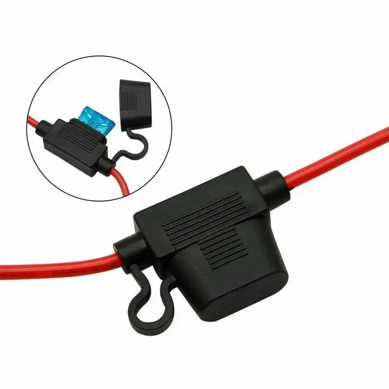 12V Charger Cable For Motorcycle Battery Terminal To SAE Quick Extension Cord Cable Connector For Battery Charger/Maintainer