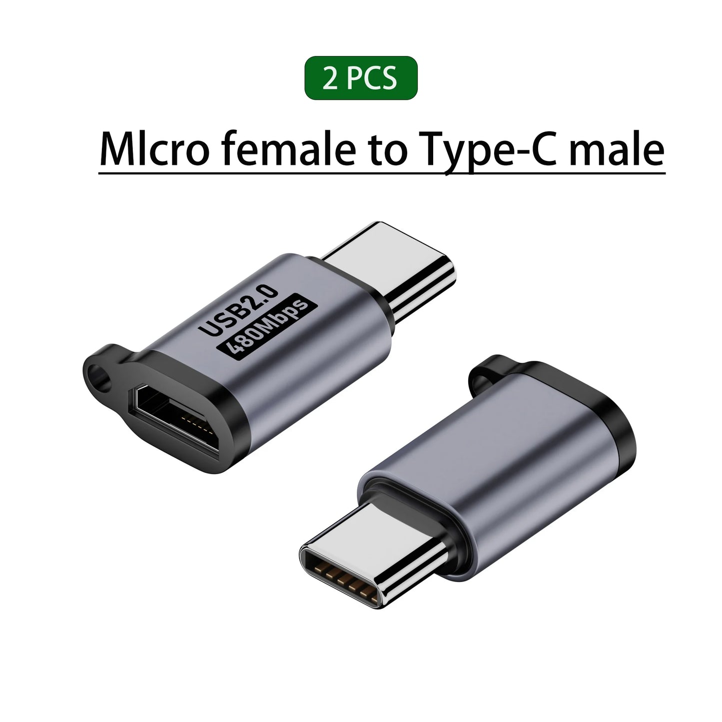 Type C Adapter USB C To Micro To Mini USB Female Converters For iPhone 14 13 Xiaomi Samsung For Lightning Male Charger Adapter