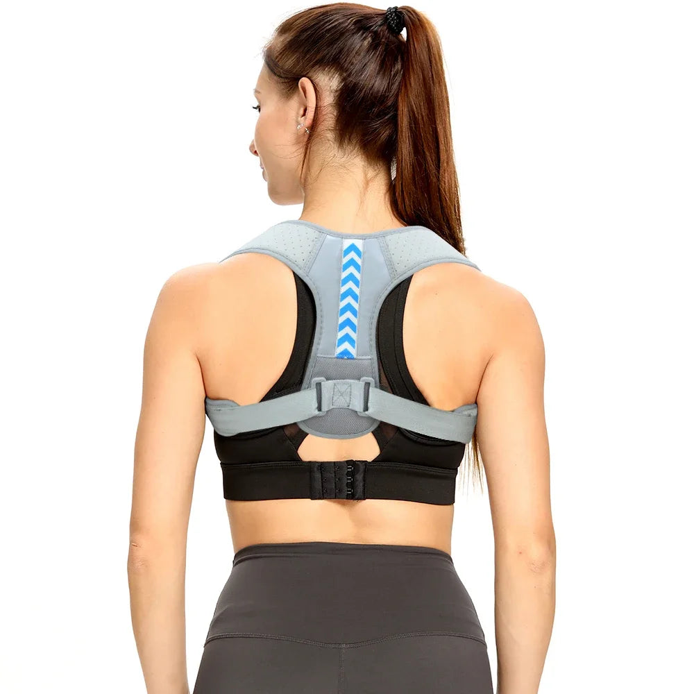 1PC Back Posture Corrector Anti-camel sitting posture correction belt back orthopedic Adjustable Upper Back Straight Body Brace