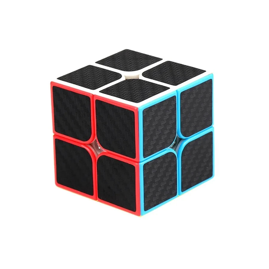 Meilong Carbon Fiber Cube 2x2x2 3x3x3 4x4x4 Pyramid Skew SQ1 Megaminx Puzzle For Beginners and Professionals