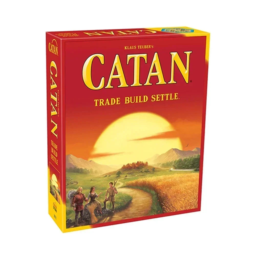 Catan Board Game Puzzle Leisure Toy Game Card Edition Playing Games 2-8 People Party Card Games